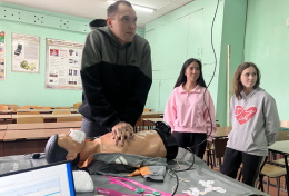 Интерактивная площадка «Обучение способам оказания первой помощи»