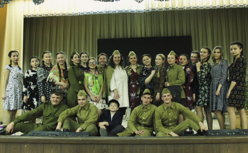 Психолого-педагогический факультет провел концерт-спектакль «Эхо войны»