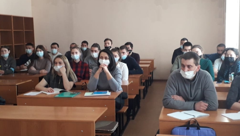 Встреча студентов ЭЮФ с начальником уголовно-судебного отдела прокуратуры Республики Алтай 